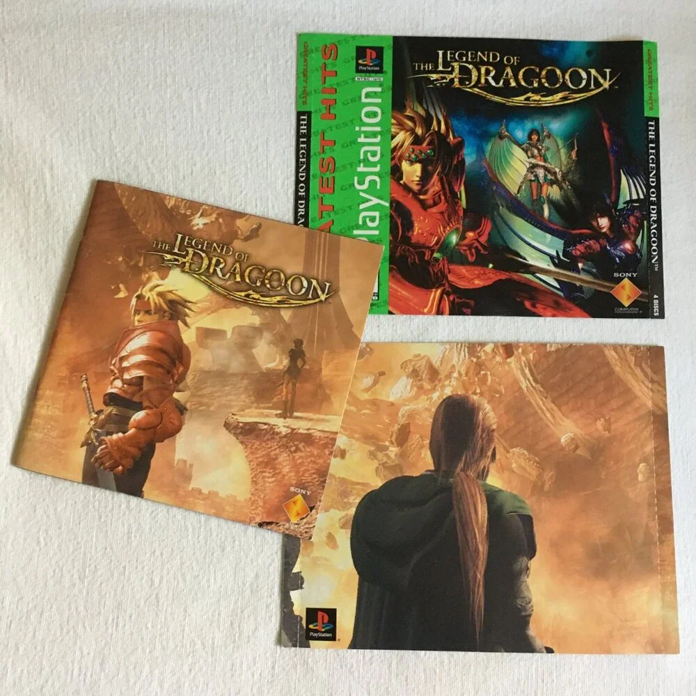 The Legend of Dragoon for Sony PlayStation 1 (PS1) - 4 Disc Set - No Case - Picture 2 of 12